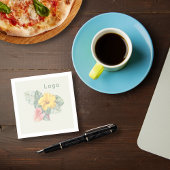 Hintergrund für ausgeblendete Logo-Bilder Post-it Klebezettel