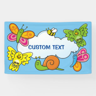 Hintergrund für Baby-Tiere Banner