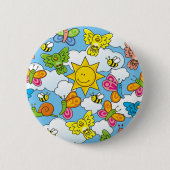 Hintergrund für Baby-Tiere Button (Vorderseite)