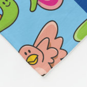Hintergrund für Baby-Tiere Fleecedecke (Ecke)