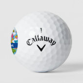 Hintergrund für Baby-Tiere Golfball (Logo)