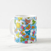 Hintergrund für Baby-Tiere Kaffeetasse (Vorderseite Links)