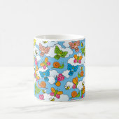 Hintergrund für Baby-Tiere Kaffeetasse (Mittel)