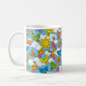 Hintergrund für Baby-Tiere Kaffeetasse (Links)