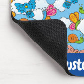 Hintergrund für Baby-Tiere Mousepad (Ecke)
