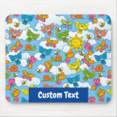 Hintergrund für Baby-Tiere Mousepad (Vorne)