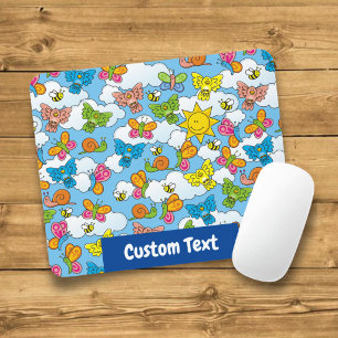Hintergrund für Baby-Tiere Mousepad