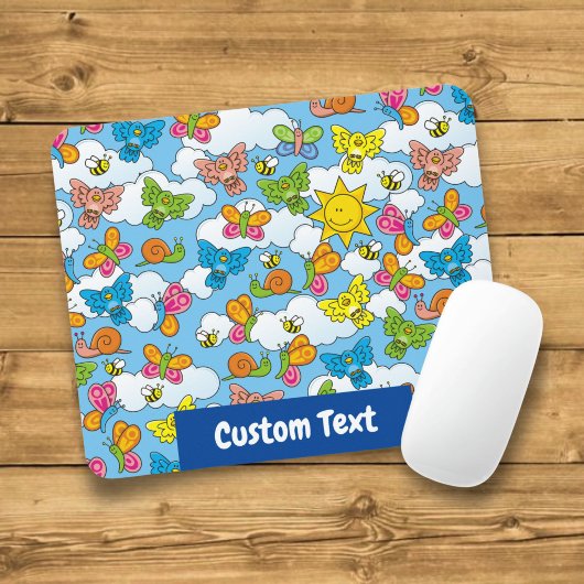 Hintergrund für Baby-Tiere Mousepad