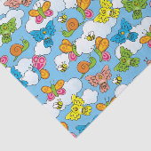 Hintergrund für Baby-Tiere Seidenpapier (Ausschnitt)