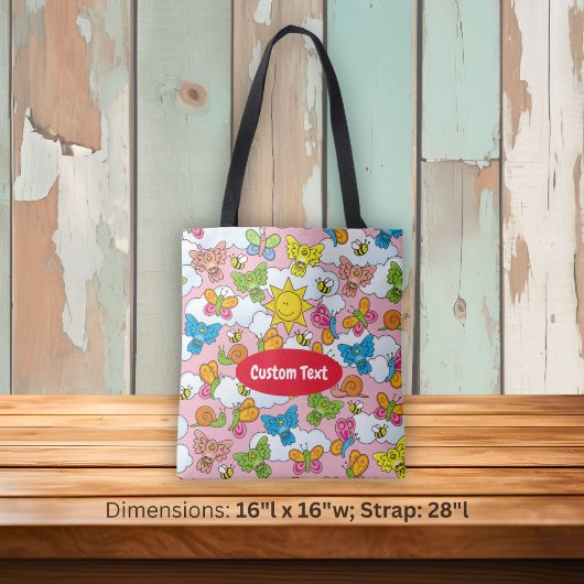 Hintergrund für Baby-Tiere Tasche