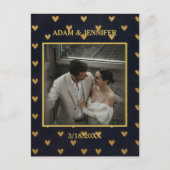 Hintergrund für benutzerdefinierte Fotos Postkarte (Vorderseite)