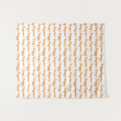 Hintergrund für benutzerdefinierte Logoereignisse Wandteppich (Vorderseite (Horizontal))