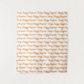 Hintergrund für benutzerdefinierte Logoereignisse Wandteppich (Vorderseite)