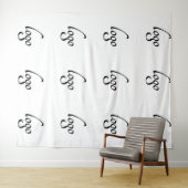 Hintergrund für benutzerdefinierte Logoereignisse Wandteppich (Beispiel (Horizontal))