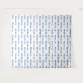 Hintergrund für benutzerdefinierte Text-Logos: Sch Wandteppich (Vorderseite (Horizontal))