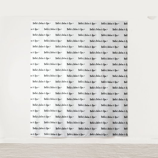 Hintergrund für benutzerdefinierte Text-Logos: Sch Wandteppich (Vorderseite)