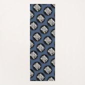 Hintergrund für berufliche Blue Repetierlogos Yogamatte (Vorderseite)