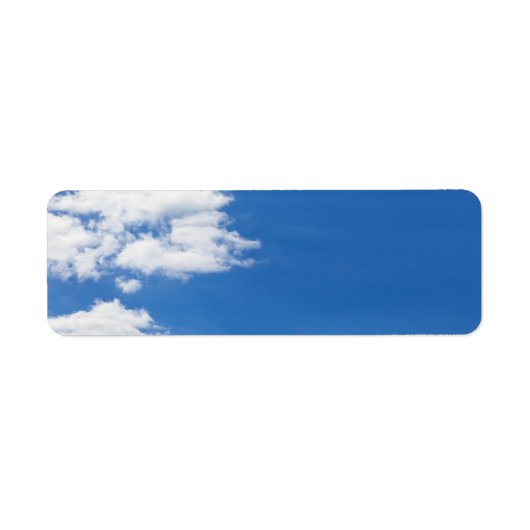 Hintergrund für blaue Himmelswolken - kundenspezif (Vorne)