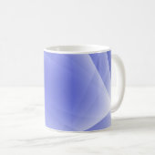 Hintergrund für blaues Fraktal Kaffeetasse (VorderseiteRechts)