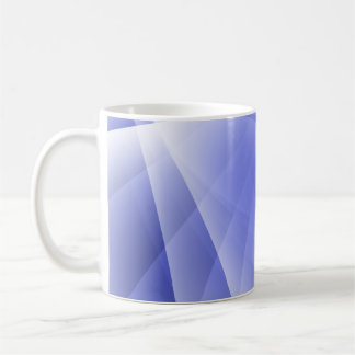 Hintergrund für blaues Fraktal Kaffeetasse