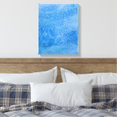 Hintergrund für blaues Wasser Leinwanddruck (Insitu (Schlafzimmer))