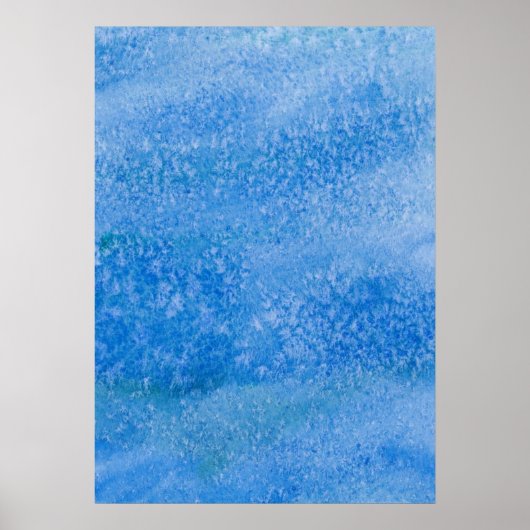 Hintergrund für blaues Wasser Poster (Vorne)