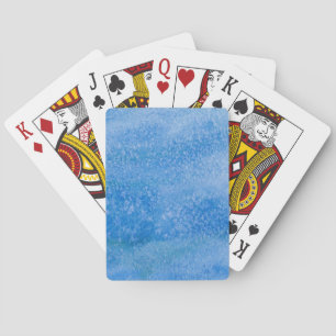 Hintergrund für blaues Wasser Spielkarten