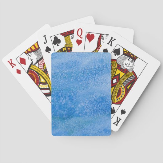 Hintergrund für blaues Wasser Spielkarten (Rückseite)