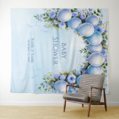 Hintergrund für Blue Balloons Wandteppich (Beispiel (Horizontal))