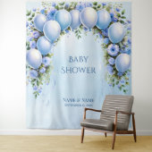 Hintergrund für Blue Balloons Wandteppich (Beispiel)