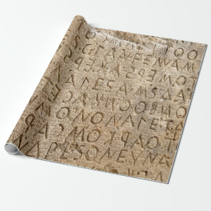 Hintergrund für Buchstaben Geschenkpapier