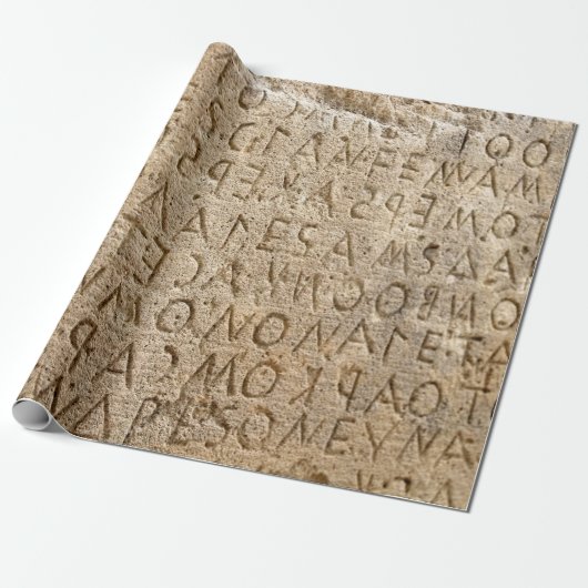 Hintergrund für Buchstaben Geschenkpapier (Ungerollt)