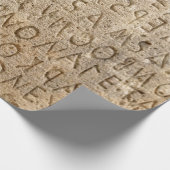 Hintergrund für Buchstaben Geschenkpapier (Ecke)
