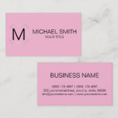 Hintergrund für Cotton Candy Visitenkarte (Vorne/Hinten)