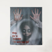 Hintergrund für Creepie Zombie Halloween-Party Wandteppich (Vorderseite)