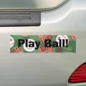 Hintergrund für das Ball- und Handschuhfeld Autoaufkleber (Auf Auto)