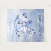 Hintergrund für das Blaue Rockpferd Wandteppich (Vorderseite (Horizontal))