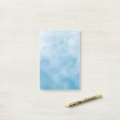 Hintergrund für das blaue Wasser Post-it Klebezettel (Auf Schreibtisch)