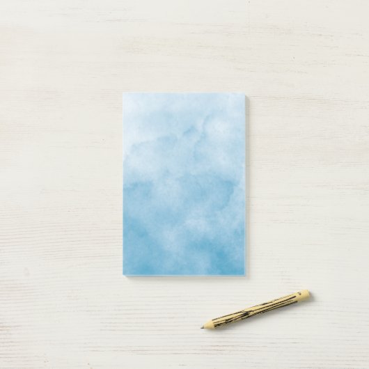 Hintergrund für das blaue Wasser Post-it Klebezettel (Auf Schreibtisch)