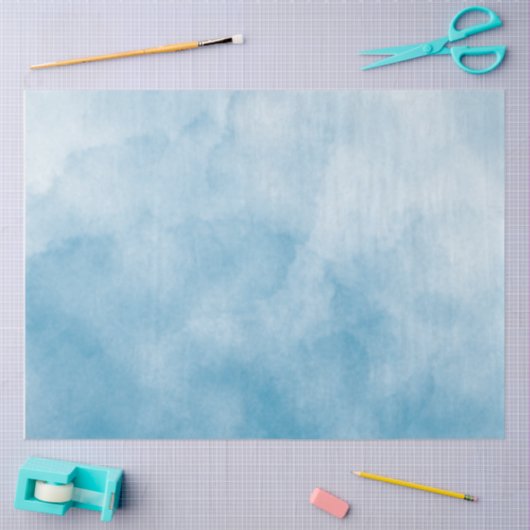 Hintergrund für das blaue Wasser Seidenpapier (Basteln)