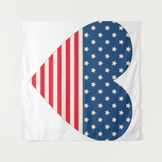 Hintergrund für das Design amerikanischer Flag Wandteppich (Vorderseite (Horizontal))