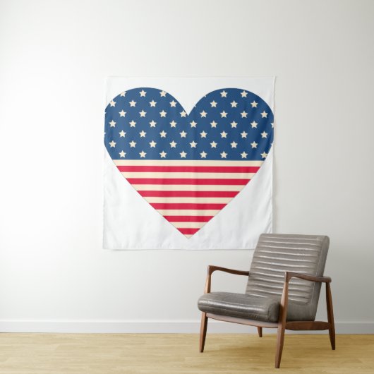 Hintergrund für das Design amerikanischer Flag Wandteppich (Beispiel)