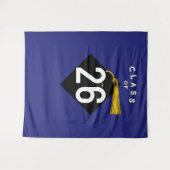 Hintergrund für das Foto der Graduierungspartei Wandteppich (Vorderseite (Horizontal))