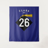 Hintergrund für das Foto der Graduierungspartei Wandteppich (Vorderseite)