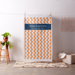 Hintergrund für das Foto Navy Blue und Orange Brau Stoff