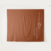 Hintergrund für das Foto "personalisierter Nachnam Wandteppich (Vorderseite (Horizontal))