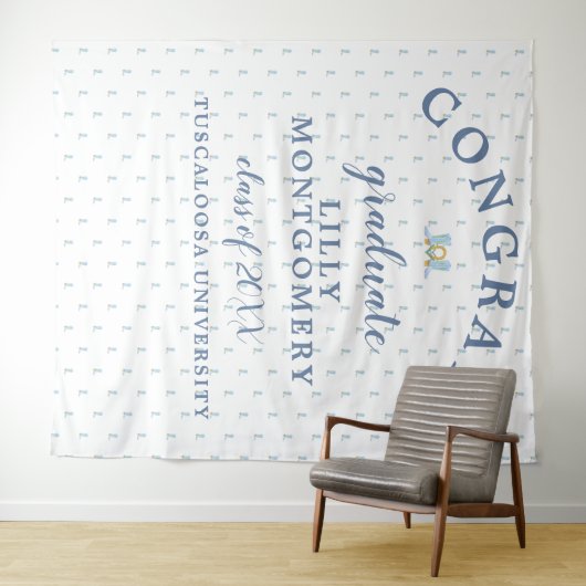 Hintergrund für das Foto "Southern Boogram Monogra Wandteppich (Beispiel (Horizontal))