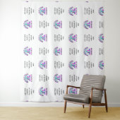 Hintergrund für das Hinzufügen von Logos zu einer  Wandteppich (Beispiel)