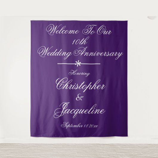 Hintergrund für das Hochzeitsskript-Foto Wandteppich (Vorderseite)