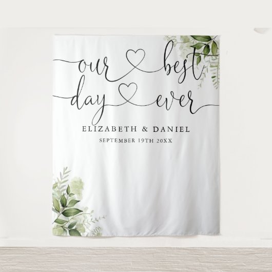 Hintergrund für das Hochzeitsskripturengrauen am b Wandteppich (Vorderseite)